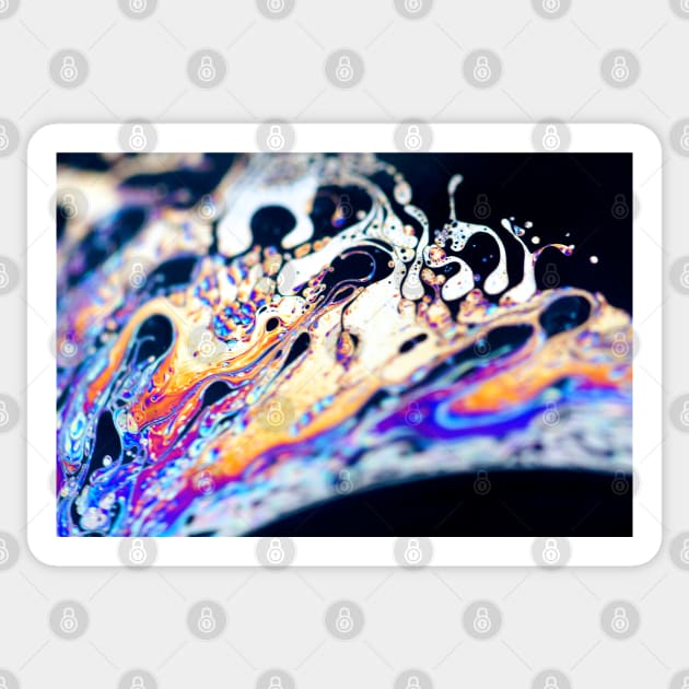 Soap Film - The Monster Within Sticker by heidiannemorris